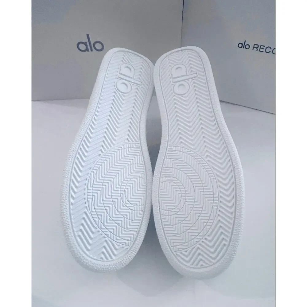 ALO Recovery Mode Sneaker. Men's US Size 11.5 color Natural White. NWT's